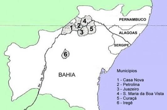 VALE DO RIO SÃO FRANCISCO LOCAIS DE CULTIVO: Pernambuco: Petrolina e Santa Maria da Boa Vista Bahia: Juazeiro Curaçá Casa Nova -