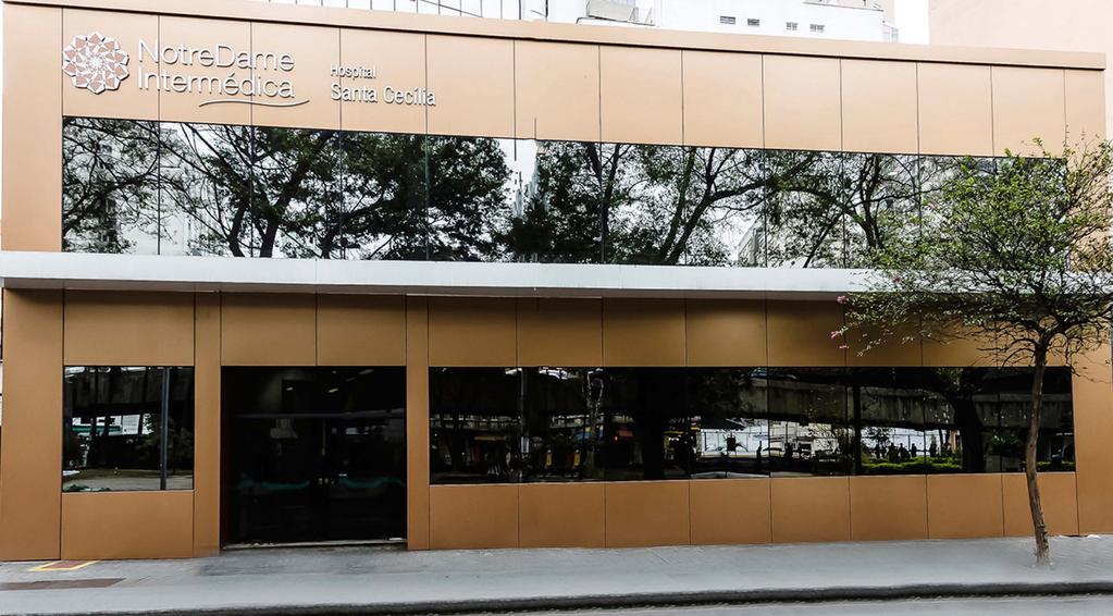 Hospital Santa Cecília São Paulo: Centro Referência em alta complexidade 155 leitos 20 leitos de UTI adulto 10 leitos de UTI pediátrica