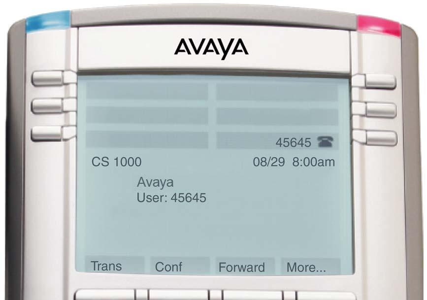 Funções adicionais do telefone A Figura 9 mostra um Deskphone IP 1140E da Avaya conectado como telefone remoto a um telefone
