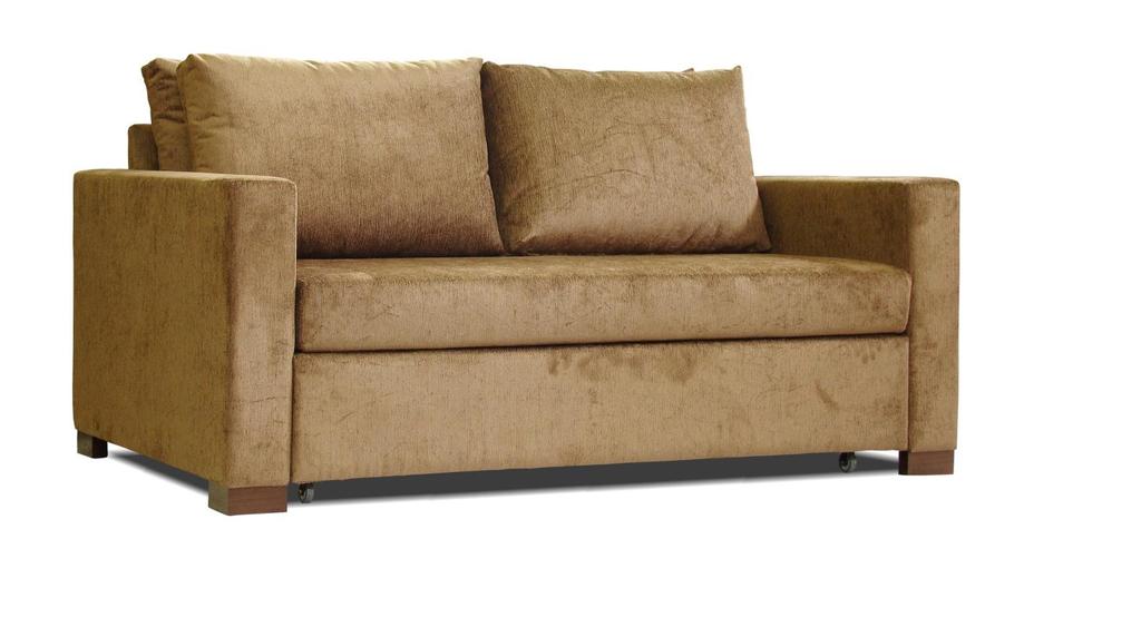 Dream O sofá cama possui linhas simples e diretas e é