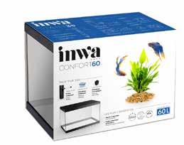 (3,98 /L) Aquarios Inwa com filtro