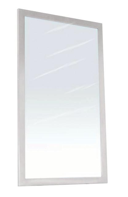 390 11 Espelho com Aro Espejo con Marco [ ACESSÓRIOS ] Accesorios Espelho em Aço Inox Super Brilho com Aro em Aço Inoxidável Satinado Espejo