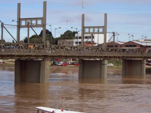 rio Acre, a montante de Rio Branco.