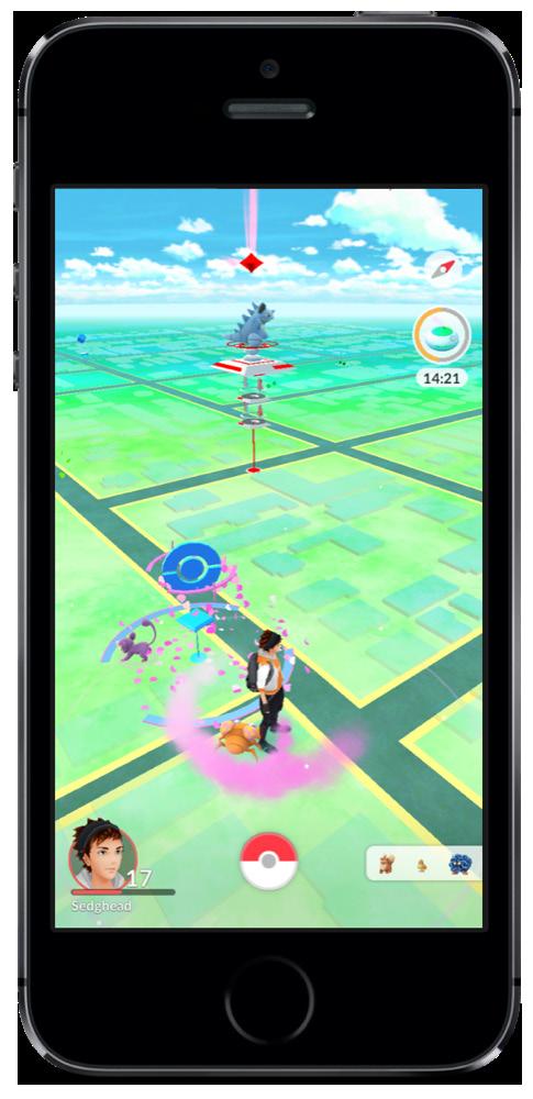 CAPÍTULO 1 VAMOS COMEÇAR Os combates só ficam disponíveis no Pokémon GO quando atinges o Nível Cinco.