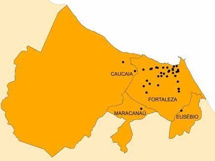 PLANO DAS COLETAS SELETIVAS BACIA HIDROGRÁFICA DO ACARAÚ Região Litoral Norte Gráfico 3 Postos de entrega de pilhas e baterias segundo macrorregiões (%) Sul Centro Oeste 10% 7% Norte 2% 14% Nordeste