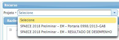 6º Passo Após o preenchimento de todos os campos acima, envie o Recurso, para isso basta clicar no botão.