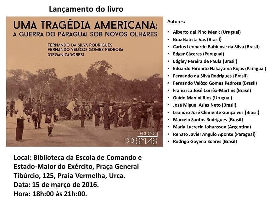 LANÇAMENTO DE LIVROS: