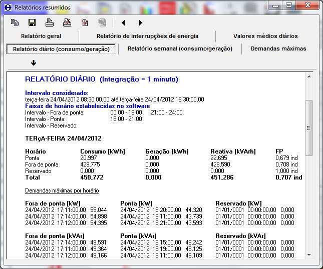 Para eliminar possíveis erros estatísticos na apuração dos valores medidos, o software ANL 6000 permite especificar os intervalos de tempo a considerar para