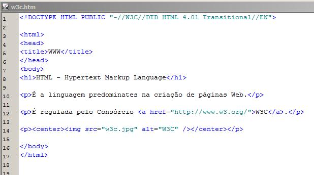 HTML Páginas Web