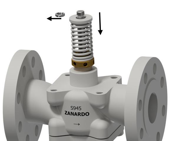 Figura 8 Figura 6 4º - Retire o atuador pela parte superior da válvula, retire o suporte do acionamento
