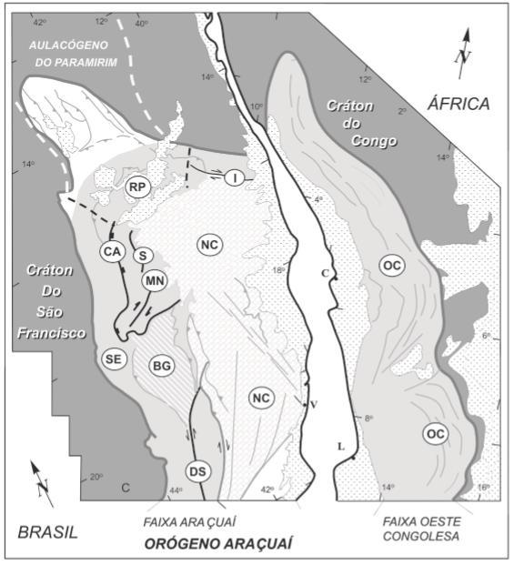 Costa, J. L. 2017, Análise Geofísica do Arcabouço Geológico do Flanco Oeste da Anticlinal de Itacambira.