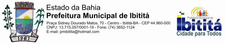 Sexta-feira, 18 de Janeiro de 2019 Edição N 1.350 Caderno I 3 INEXIGIBILIDADE Nº 001/2019 Bahia, declara ser inexigível, de acordo com o Art. 25 combinado com o art. 13, Inciso II da Lei 8.