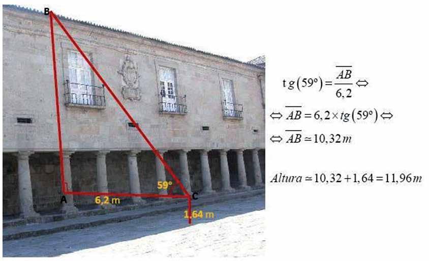 Matemática Atividade: A escola onde Ricardo estuda tem uma praça interna, com um