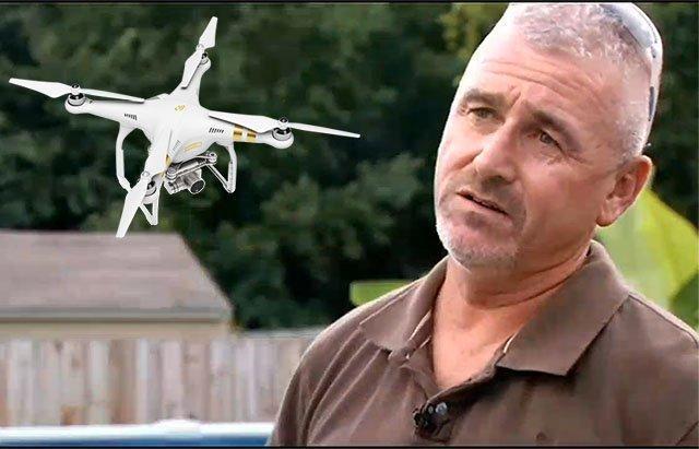 com Juiz decide que homem tinha o direito de abater drone sobre sua