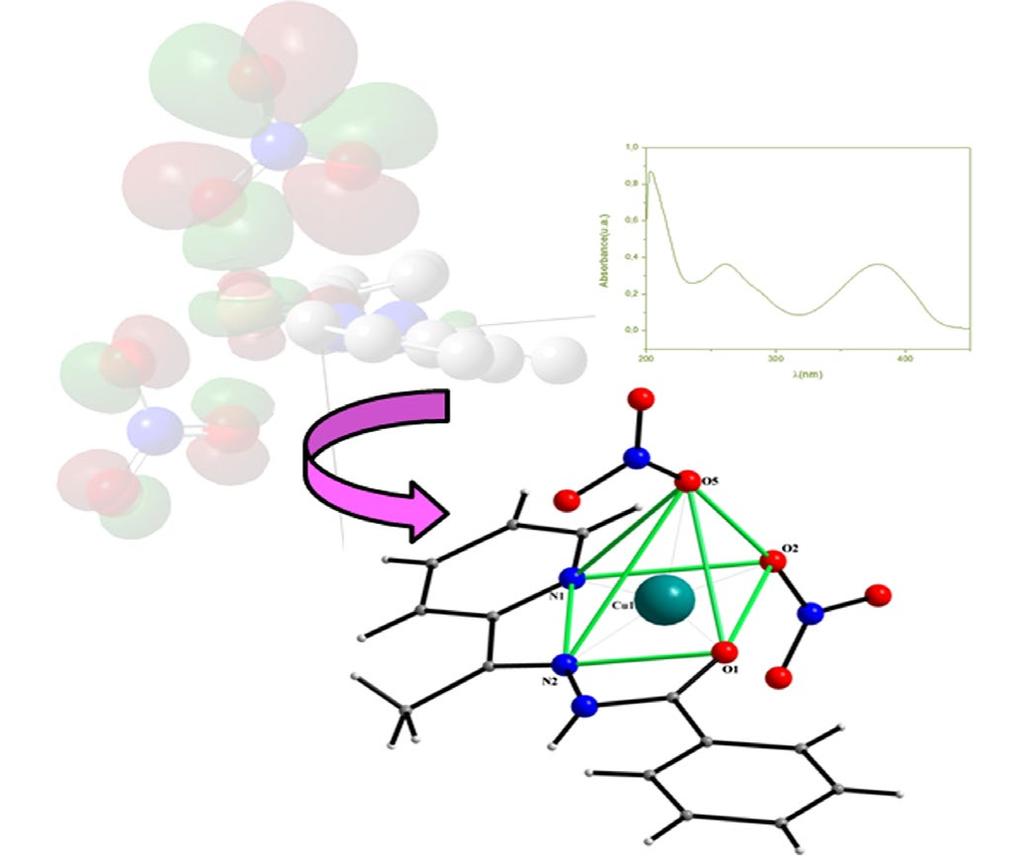 Journal of Coordination Chemistry, 2015 http://dx.doi.org/10.1080/00958972.2015.1105367 New Cu(II) complex with acetylpyridine benzoyl hydrazone: experimental and theoretical analysis Fernanda S.
