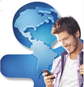 Mensagem de texto on-net e off-net R$0,05 / SMS SMS acessível para qualquer