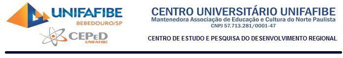 EDITAL CEPeD/UNIFAFIBE Nº01/2016:PESQUISADORES FUNADESP.