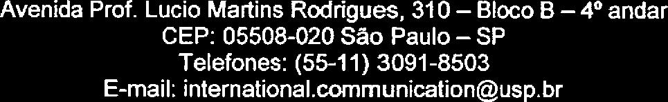 Universidade de São Paulo Assunto: Cadastro dos Servidores Técnico-Administrativos e Docentes no