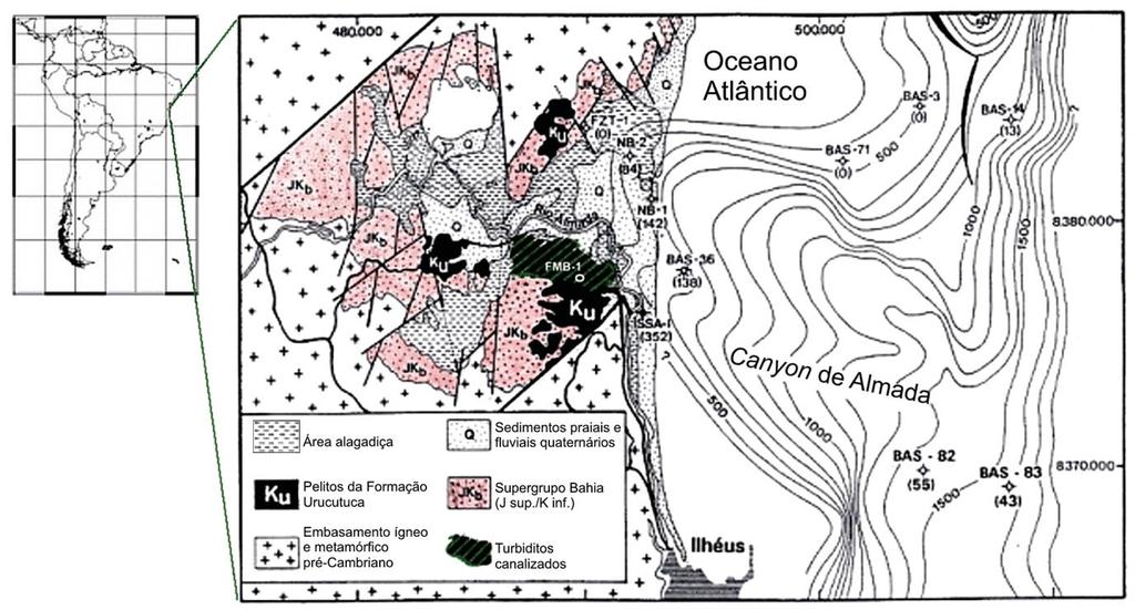 abstract In the continental portion of the Almada Basin outcrops of canyon filling deposits are represented by turbidite channels and associated facies from Urucutuca Formation.