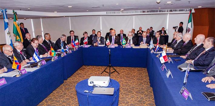 foto - arquivo pessoal do SGC A cada biênio, também, acontece as Reuniões dos Supremos Conselhos da América do Sul, sendo a última, a 10ª reunião, realizada em 2017, na cidade de Lima, no Peru.