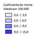 Brasil, 2014 Na Figura 2 verifica-se que o coeficiente de mortalidade anual por acidente de trabalho (CM-AT) em 2014 foi maior entre os meninos e rapazes do que entre as meninas.