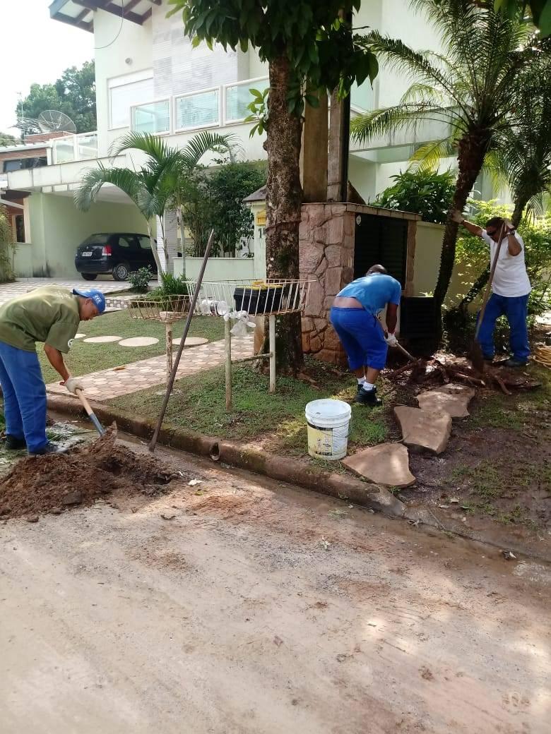 Reparo na mangueira