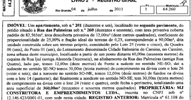 DOCUMENTAÇÃO 2 - Cliente LUTZ JORG SPEIDEL CPF 053.395.
