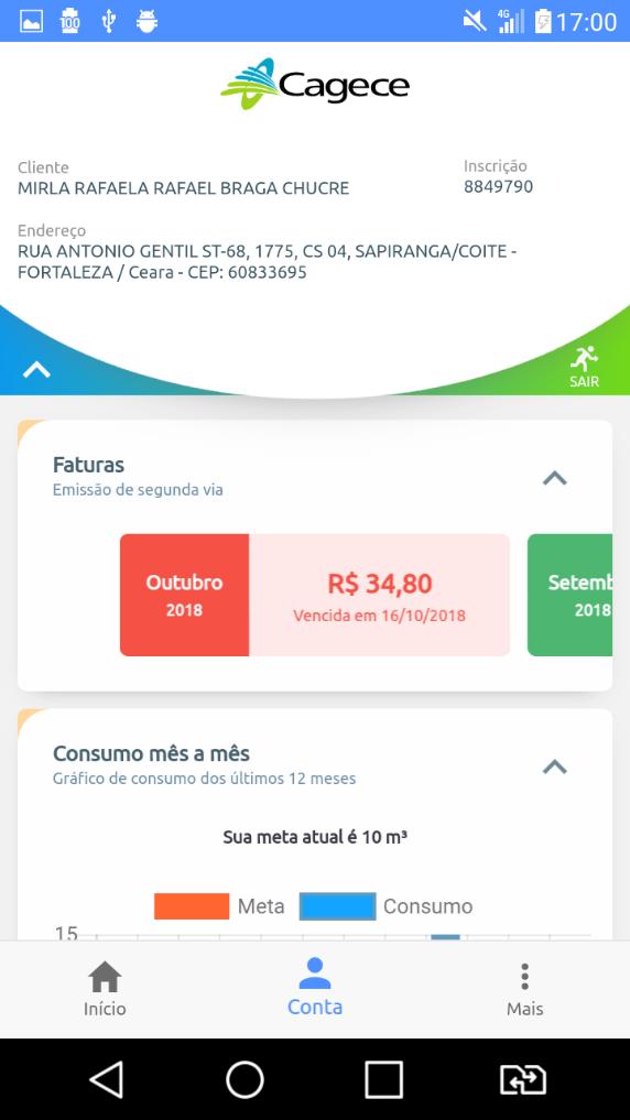 Cagece APP - Apresentação Canal responsável por 12% de segundas vias emitidas; Terceiro maior emissor de Segunda Vias da