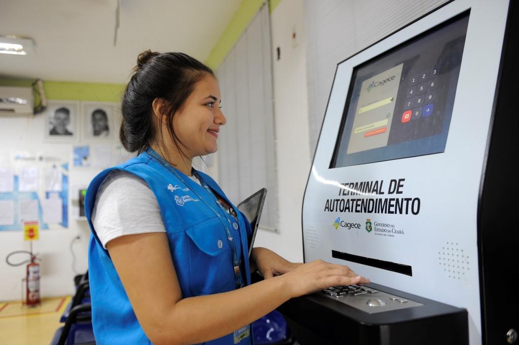 Totem de Autoatendimento Basta CPF/CNPJ e Inscrição; Mais de 4 mil emissões de segunda via;