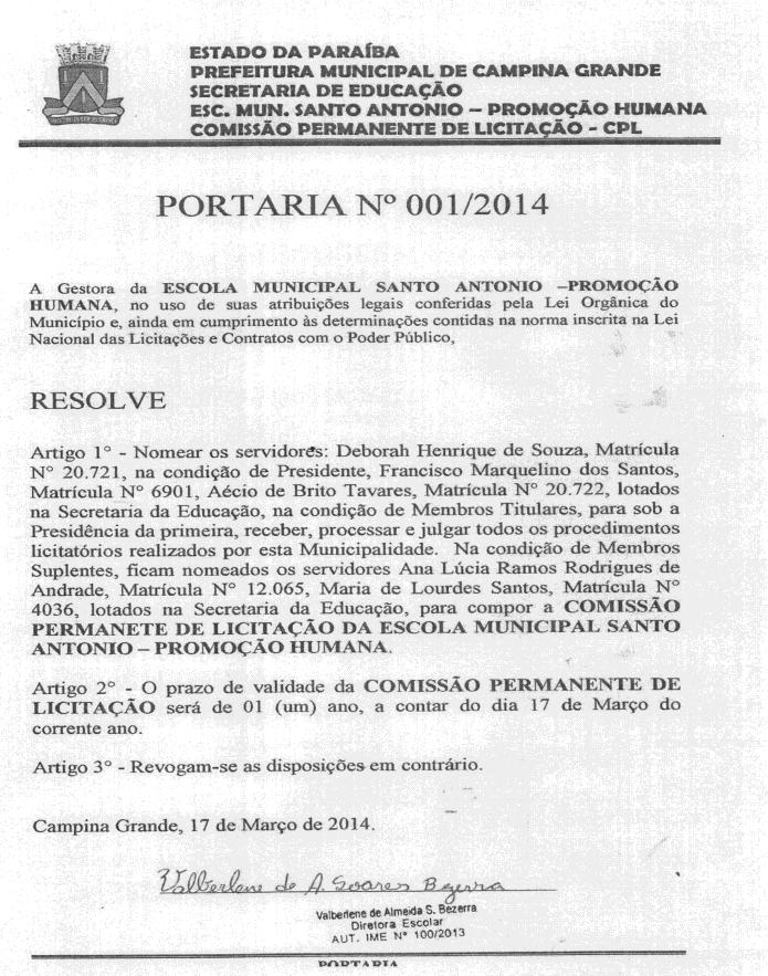 Semanário Oficial Nº 2.353 Campina Grande, 17 a 21 de Março de 2014.