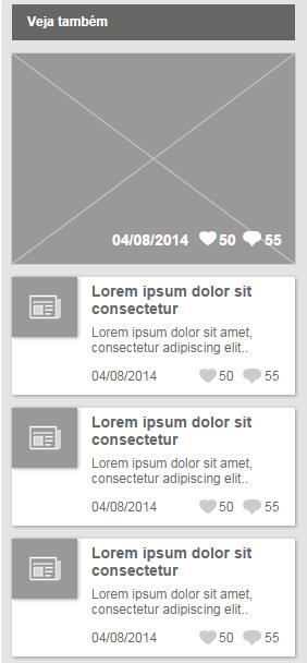 3.27.1. Descrição Componente de exibição de carrossel de imagens nas páginas de conteúdo. 3.27.2. Referência SharePoint Componente customizado. 3.27.3. Regras de exibição Para cada imagem será exibida a imagem e sua descrição.