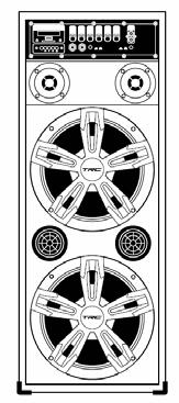 TRC 479 MANUAL DO USUÁRIO CAIXA DE SOM AMPLIFICADA COM