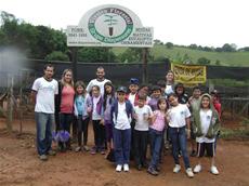 Educação Ambiental para conscientizar estudantes das escolas do município (ensino médio e