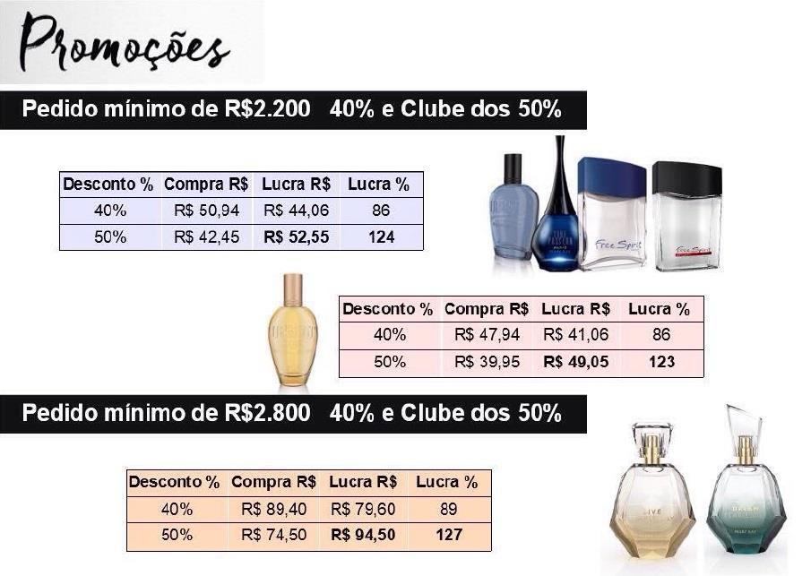 R$2800 40 /o e Clube dos 50 /o Compra R$ Lucra R$ 40% R$ 89,40