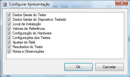 Figura 29 Ao definir os dados do relatório, o mesmo é apresentado