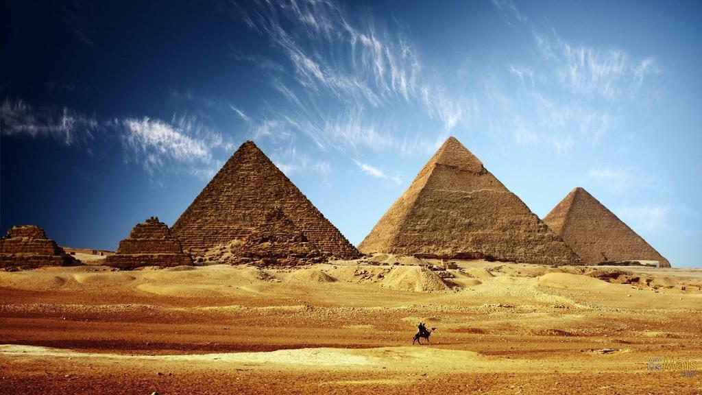 Os Foraminíferos e as Pirâmides do Egito As pirâmides do Egito foram