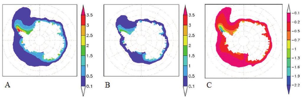papel fundamental no clima das regiões polares, principalmente porque o GM exerce uma função de contribuir nas variações dos processos radiativos, momentum e troca de massa (Justino & Peltier, 2006).
