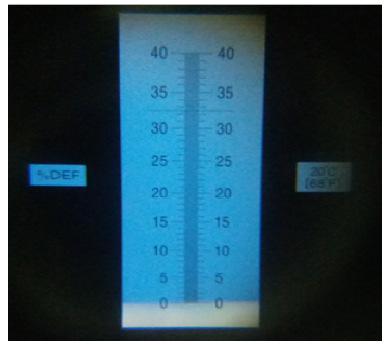 Figura 03 Refratômetro com a tampa de vidro fechada