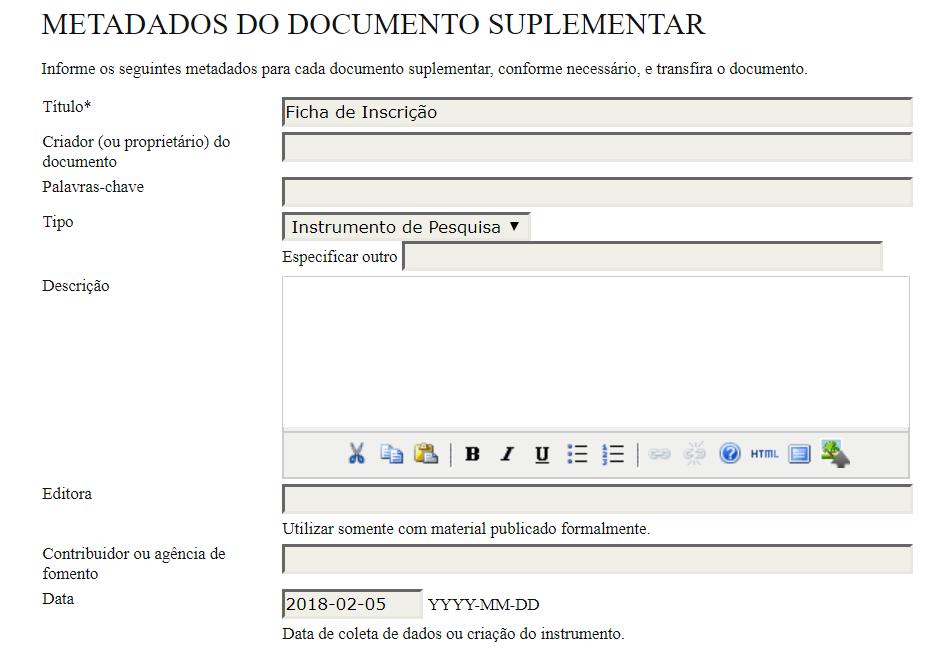 3) Submeter a proposta de IC Passo 4a.