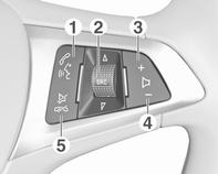 58 Introdução Controlos áudio do volante 1 qw Pressão curta: aceitar chamada telefónica... 75 ou marcar número na lista de chamadas.