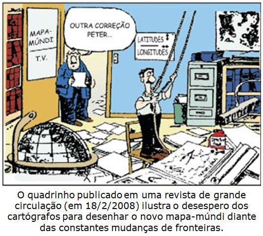 A NOVA ORDEM GEOPOLÍTICA MUNDIAL Algumas Características A Fragmentação política: surgimento de novos países, resultante da desintegração de