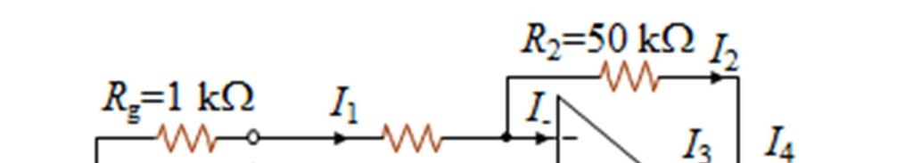 tendo em conta as propriedades do amp-op referidas atrás, a tensão na entrada não-inversora é dada por: v +=v 1 3k/(2k+3k)=3/5 v 1 (divisor de tensão).