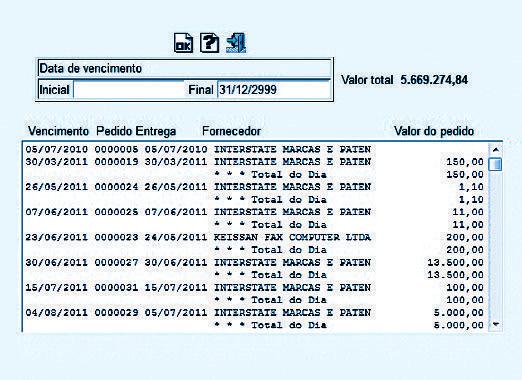 BAIXA/ESTORNO DE PEDIDOS Quando o pedido de compra não for informado na entrada da Nota Fiscal através do módulo E.L.P.R., o usuário pode realizar a baixa manual do pedido, podendo ser baixa total ou parcial.