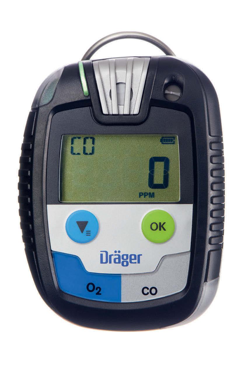 Dräger Pac 8500 Dispositivo de detecção de gás único O detector single-gás Dräger Pac 8500 é um instrumento confiável e preciso mesmo sob as condições mais hostis O dispositivo pode ser equipado com