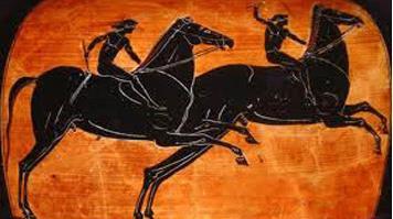 Provas 10 Provas equestres Tethrippon Corridas de quadrigas, carroças