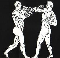 Provas 9 Provas de luta Luta Combate onde era permitido partir os dedos do adversário; Pugilato Os atletas enrolavam aos dedos tiras de couro.