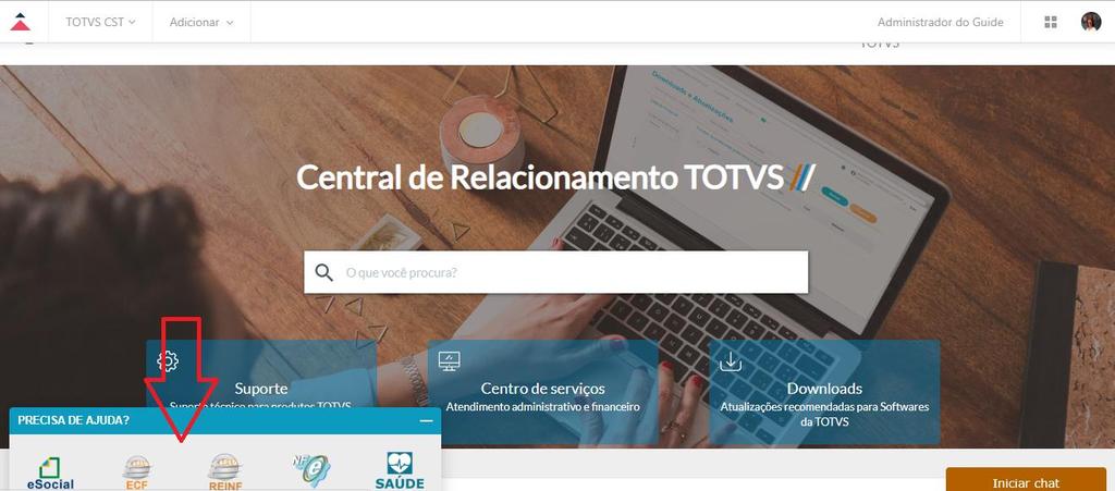 Portal do Cliente Inscrições