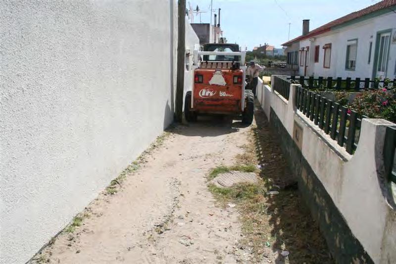 da Murtosa Pavimentação de 3 caminhos de acesso,