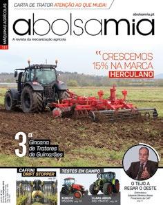 REVISTA A Revista abolsamia é a publicação de referência em Portugal especializada em mecanização agrária.