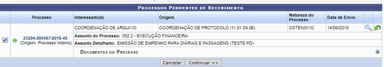 2 Preencher o número do processo e depois buscar ;